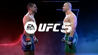 UFC 5  HOOK ON THE CHIN  Shogun Rua Vs Glover Teixeira FULL FIGHT PS5 [upl. by Oiracam]