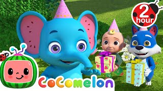 Emmys Birthday Song  2 HOUR CoComelon Animal Time  Animal Nursery Rhymes [upl. by Alba]