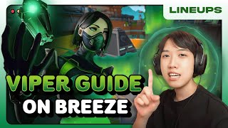 sScary Viper guide แมพ Breeze  valoranttricks [upl. by Eelsha]