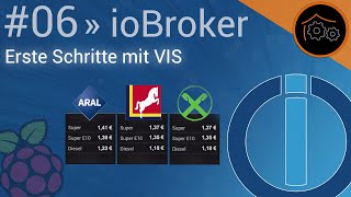 ioBrokerTutorial Part 6 Erste Schritte mit VIS  Benzinpreise [upl. by Ruthe105]