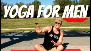 Yoga for Men  5 min Yoga Stretch Workout with Sean Vigue Fitness [upl. by Erna]