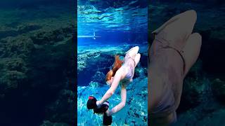 Weeeee  underwaterscooter underwater asmr asmrsounds satisfyingsounds freediver freediving [upl. by Nariko]