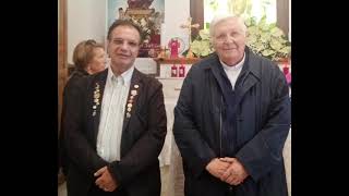 Diocesi di TeggianoPolicastro Comune di Sanza don Mario Salerno con il Cavaliere Attilio De Lisa [upl. by Aevin188]