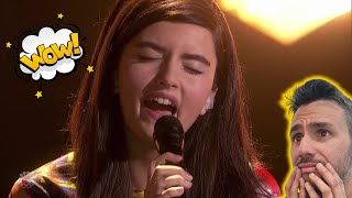 Angelina Jordan  Bohemian Rhapsody REACTION Americas Got Talent The Champions One [upl. by Alih]