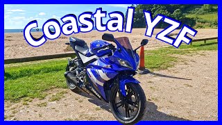 Ride Out  Torbay to Blackpool Sands Yamaha YZF R125 [upl. by Lusar84]