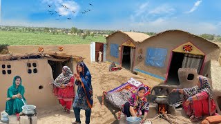 Pakistan Village Life RoutineVillage Women Morning RoutineCholistan Desert LifeTraditional Recipe [upl. by Amalberga292]