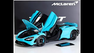 Review HPD McLAREN 765LT CURACAO BLUE [upl. by Wes131]