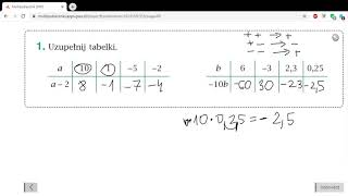 Obliczanie wartości wyrażeń algebraicznych  część 1 klasa 6 [upl. by Sardella]