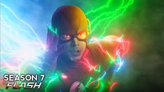 The Flash with quotInsane Speed Boostquot saves the City Scene  The Flash 7x11 [upl. by Ahtabat902]