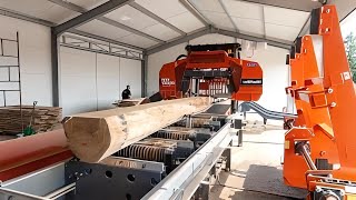 🚩Amazing WoodMizer WM4500 Sawmill in Action Woodworking [upl. by Gauthier]