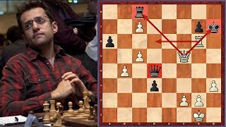 Aronian vs Carlsen Aronian Sacrifices His Pieces One After Another [upl. by Alaik]