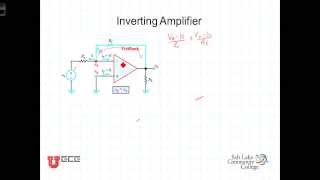 L4 2 4 Inverting AmplifierChap 4 [upl. by Owiat]