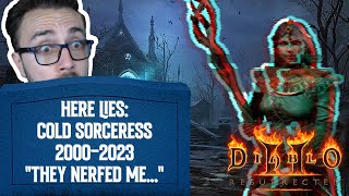 Is Blizzard Sorceress Dead With This Nerf Cold Mastery Test Patch 26 Season 3 Diablo 2 Resurrected [upl. by Durham633]