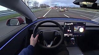 The New Tesla Model 3 2024 Test Drive [upl. by Babs]