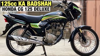 Honda CG 125 Deluxe Owners Review  Honest Review  Bike Mate PK [upl. by Ecal]