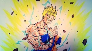 Drawing Future Gohan SSJ2  TolgArt vs DibujAme Un  Drawing Battle [upl. by Aramaj]