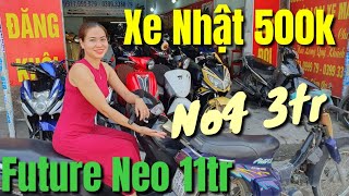 Tết chơi lớn Xe 500k Future Neo 11tr No4 3tr Atila chân bấm 2tr SH Mode 29tr Vision2022 ở Đăng Khôi [upl. by Esilegna]