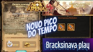 Pico do tempo  Desfiladeiro Windfall Balão errante Afk arena [upl. by Mashe857]