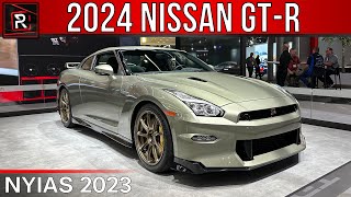 2024 Nissan GTR TSpec – Redline First Look – 2023 NYIAS [upl. by Akin557]