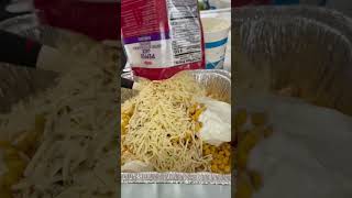 Street Corn Dip 🤤🌽 streetfood streetcorn dip cheesy cookwithme recipe easyrecipe [upl. by Marieann]