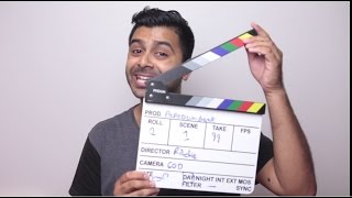 Proaim Clapper Board Slate  How to use Movie clapperboard Slate [upl. by Aivatnahs]