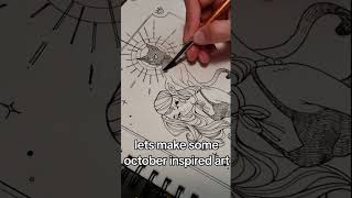 lets draw and chill inktober edition [upl. by Valentino]