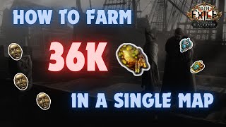 POE 325 Crazy Profits Farming Imbued Harvest in T17 Maps Crop Rotation [upl. by Iruahs]