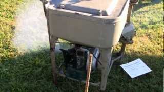 1927 MAYTAG GAS ENGINE WASHING MACHINE [upl. by Donia]