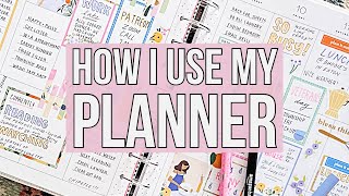 How I Actually Use my Planner After the Pen  Watch me Fill Out My Big Happy Planner  Nov 2023 [upl. by Bum]