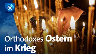 Orthodoxes Osterfest Gottesdienste in der Ukraine [upl. by Reisman]