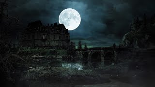 💀 EERIE BASKERVILLE HALL AMBIENCE  Spooky Forest amp Haunted Swamp Sounds  Sherlock Holmes ASMR [upl. by Fowle]