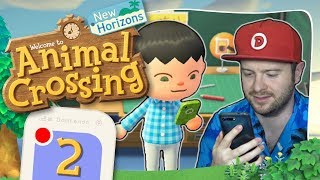 ANIMAL CROSSING NEW HORIZONS 🏝️ 2 Das NookPhone amp die Bastelanleitungen [upl. by Einohtna476]