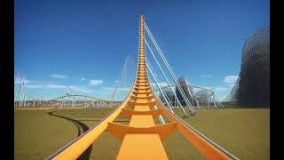 Weird Concept 3  Titan  BampM Strata Coaster [upl. by Nai]