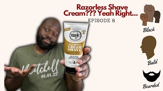 Black Bald amp Bearded  Bald Head Razorless Shave Cream Pass or FAIL  Episode 8 [upl. by Ibrad917]