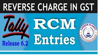 RCM Entries in Tally ERP 9 Part65 Reverse charge Entries in Tally for GSTR2 [upl. by Neenej237]