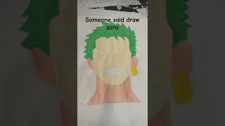 Drawing Zoro [upl. by Donna]