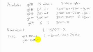 Matematikk 1P  026  Formler 2 [upl. by Auqeenwahs943]