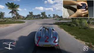 1955 Mercedes Benz 300 SLR 722  Forza Horizon 5 gameplay  Logitech F310 [upl. by Jacki]