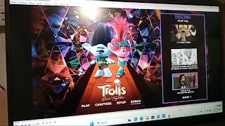 Opening to Trolls 3 2024 Bluray Commentary [upl. by Yaresed]