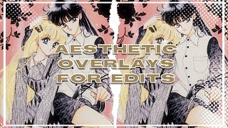 Aesthetic overlays to use for edits [upl. by Bachman512]