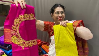 Semi Paithani and Fancy saree  Diwali And Navratri [upl. by Cleon]