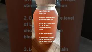 Barley Water Benefits [upl. by Rawna526]