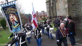 East Bank Protestant Boys No12  ABOD Shutting The Gates Parade 021223 4K [upl. by Vogeley329]