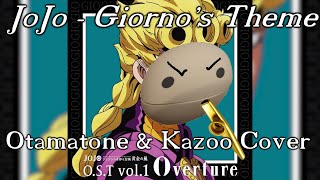 Giornos Theme  Otamatone amp Kazoo Cover  JoJos Bizarre Adventure AMV Il vento doro [upl. by Marras]