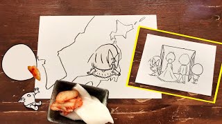 結婚式に寝坊した新婦を作ってたら、ぱらおとぱらみがてんやわんや。パラデル漫画 [upl. by Alraep594]