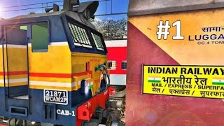 Koyna Express Train Gameplay In Indian Train Simulator  Full Android Gameplay 💪 [upl. by Xuagram]