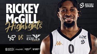 Ricky Mcgill 18 points Highlights vs London Lions [upl. by Alton103]