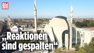 Erster MuezzinRuf aus ErdoganMoschee in Köln [upl. by Lateehs]