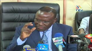 Health CS Dr Cleopa Mailu rubbishes report on Ministry of Health scandal [upl. by Winters]