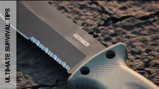 Gerber LMF II Review  Best Survival Knife for the Money [upl. by Adolf]